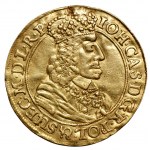 John II Casimir Vasa (1649-1668) - Ducat Gdansk 1658 with certificate - ex. Pawel Niemczyk