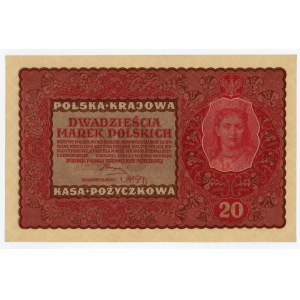 20 marek polskich 1919 - II Serja DG