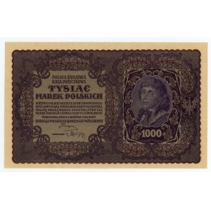 1000 marek polskich 1919 - II Serja N