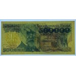 500,000 zloty 1990 - series A - RARE