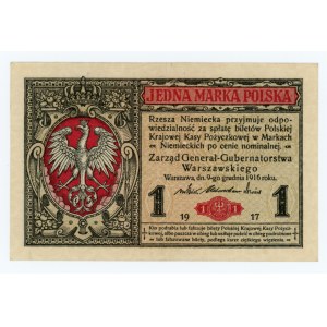 1 marka polska 1916 - Generał - seria B