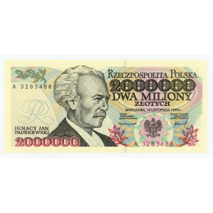 2,000,000 zloty 1993 - series A