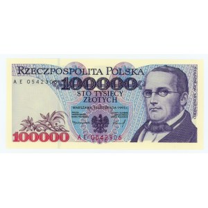 100,000 zloty 1993 - AE series