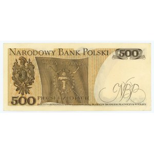 500 złotych 1976 - seria AE - RZADKA