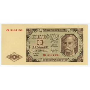 10 Zloty 1948 - Serie AW