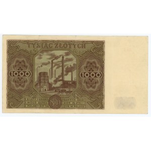 1000 Zloty 1947 - Serie K