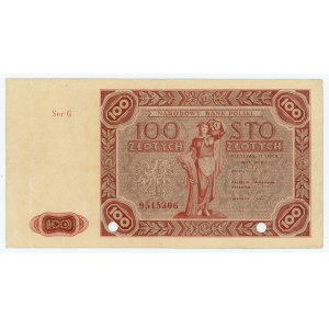 100 złotych 1947 - seria G