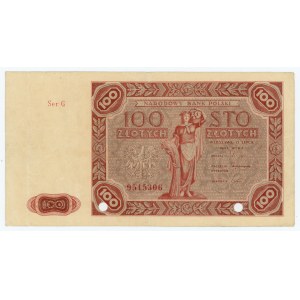 100 zloty 1947 - G series