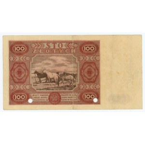 100 Zloty 1947 - Serie G