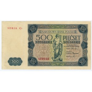 500 zloty 1947 - C3 series