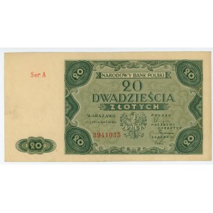 20 Zloty 1947 - Serie A