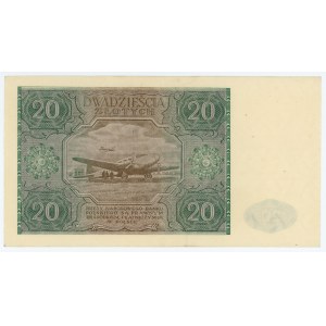 20 złotych 1946 - seria E
