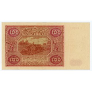 100 zloty 1946 - G series