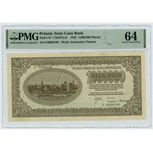 1.000.000 marek polskich 1923 - seria E - PMG 64