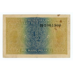 1/2 Polish mark 1916 - General - B series