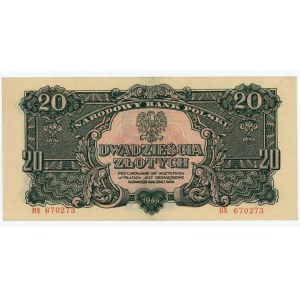 20 Gold 1944 ...schulden - HX-Baureihe