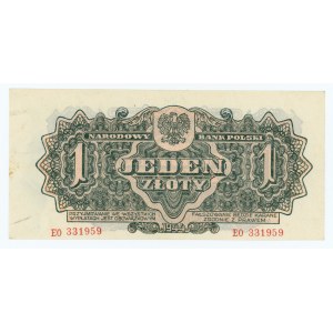 1 złoty 1944 ..owym - seria EO
