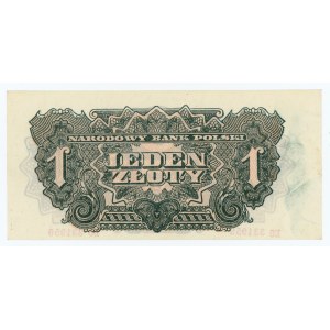 1 złoty 1944 ..owym - seria EO