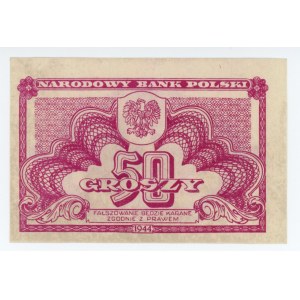 50 Groszy 1944 - Banknote aus der Sammlung Lucow