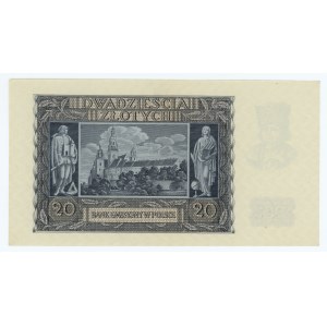 20 złotych 1940 - seria H