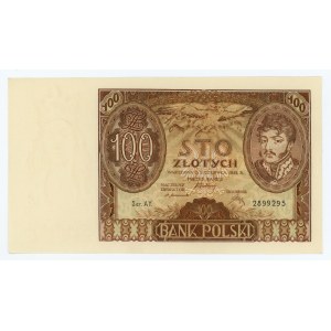 100 złotych 1932 - Ser. AY.