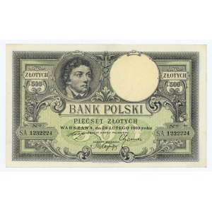 500 złotych 1919 - S.A.