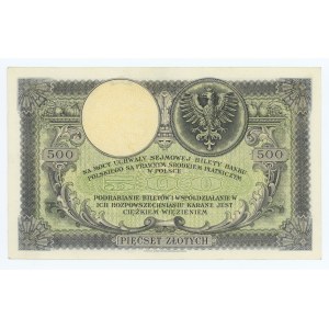 500 zloty 1919 - S.A.
