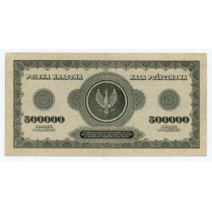 500.000 marek polskich 1923 - seria B