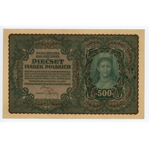 500 Polish Marks 1919 - 1st BG Series
