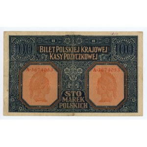 100 marek polskich 1916 - Generał - A