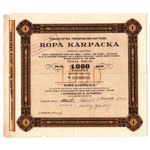Industrial and Petroleum Society Carpathian Oil S.A., 1000 mkp