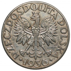 5 złotych 1936 Żaglowiec