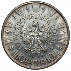 10 złotych 1938 - Józef Piłsudski