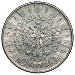 10 zloty 1936 - Józef Piłsudski