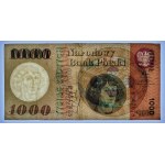 1000 Zloty 1965 - Serien N und P - Satz von 2 Stück