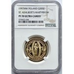 200 złotych 1997 - Tysiąclecie Śmierci Świętego Wojciecha - NGC PF70 Ultra Cameo