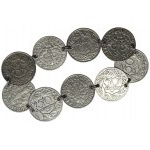 Kuriositätenarmband 9 Stück 5-Pfennig-Münzen 1923