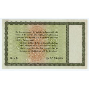 Deutschland, Weimarer Republik, 5 Mark 1933 WERTLOS, Serie D