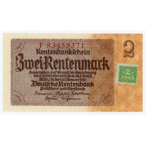 Deutschland, 2 Mark1 1937 - Serie F