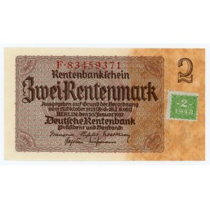 Niemcy, 2 mark1 1937 - seria F