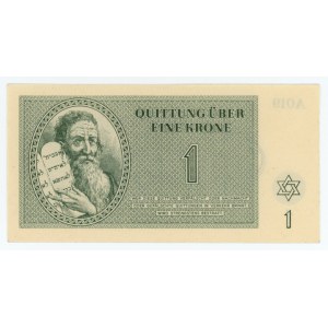 Czechosłowacja (Getto Terezin) - 1 korona 1943