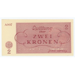 Czechosłowacja (Getto Terezin) - 2 korony 1943