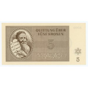 Czechosłowacja (Getto Terezin) - 5 koron 1943