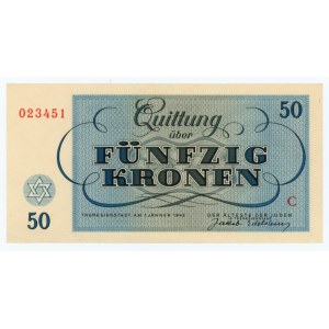 Czechosłowacja (Getto Terezin) - 50 koron 1943