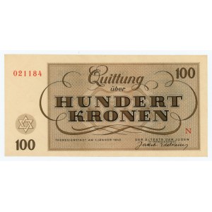 Czechosłowacja (Getto Terezin) - 100 koron 1943