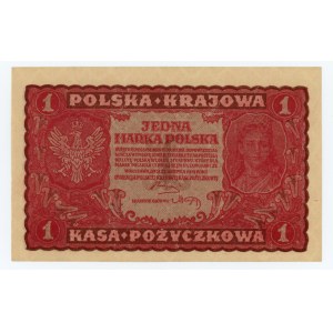 1 marka polska 1919 - I Serja DO