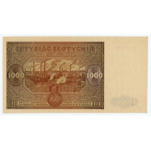 1000 Zloty 1946 - Serie B