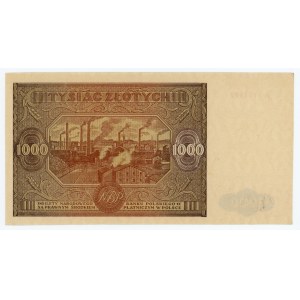 1000 zloty 1946 - B series