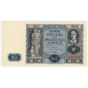 20 zloty 1936 - AO series