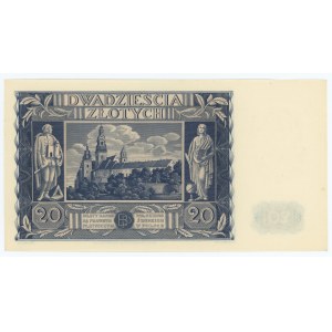 20 Zloty 1936 - Serie AO